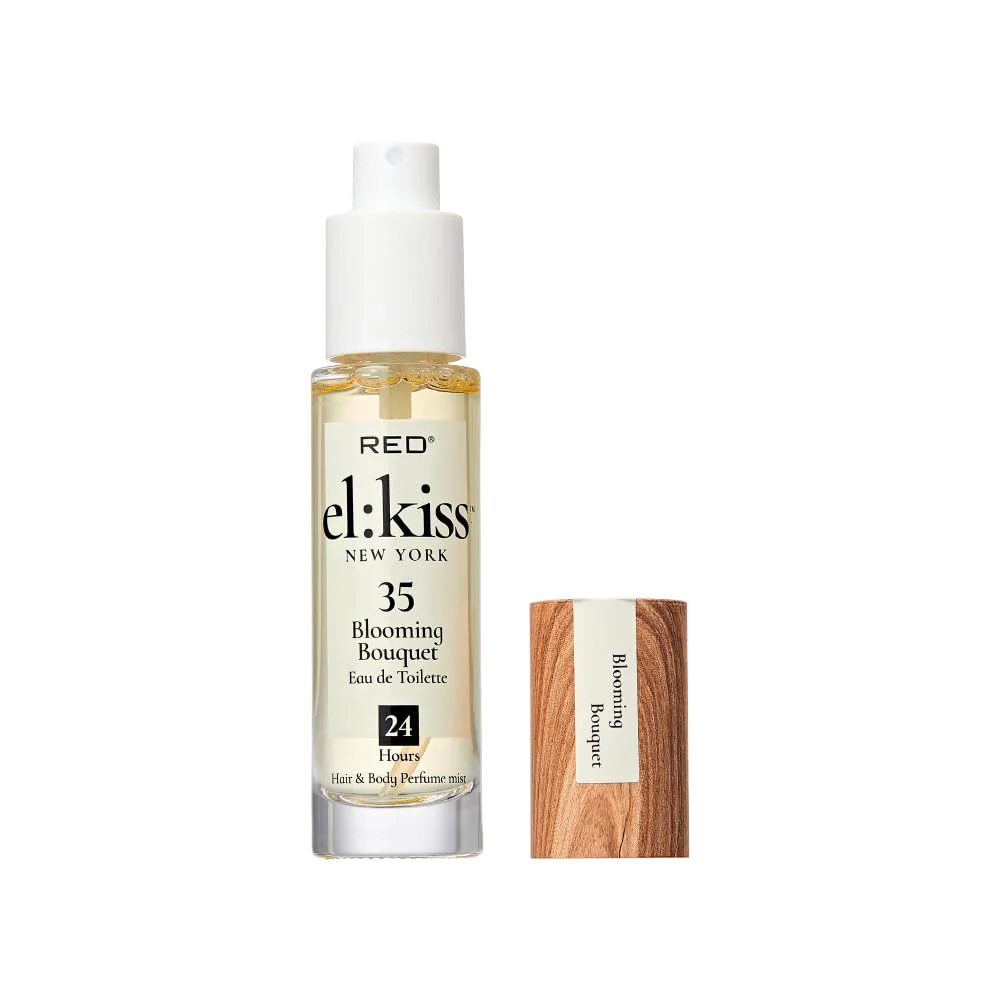 Red EL KISS Hair Perfume & Body Mist Long-Lasting Fragrance 1.01 fl oz - Image 14