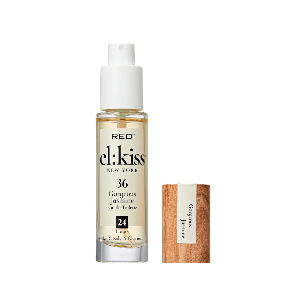 Red EL KISS Hair Perfume & Body Mist Long-Lasting Fragrance 1.01 fl oz - Image 17