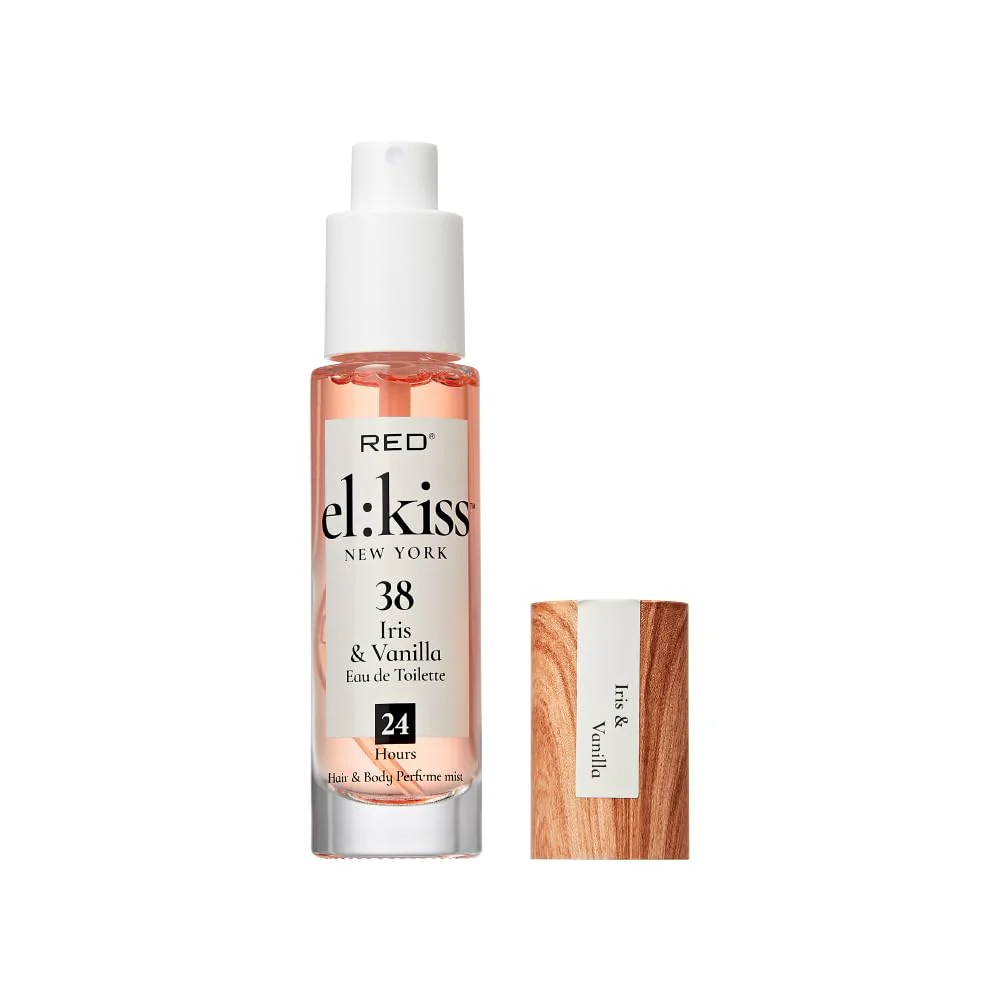 Red EL KISS Hair Perfume & Body Mist Long-Lasting Fragrance 1.01 fl oz - Image 23