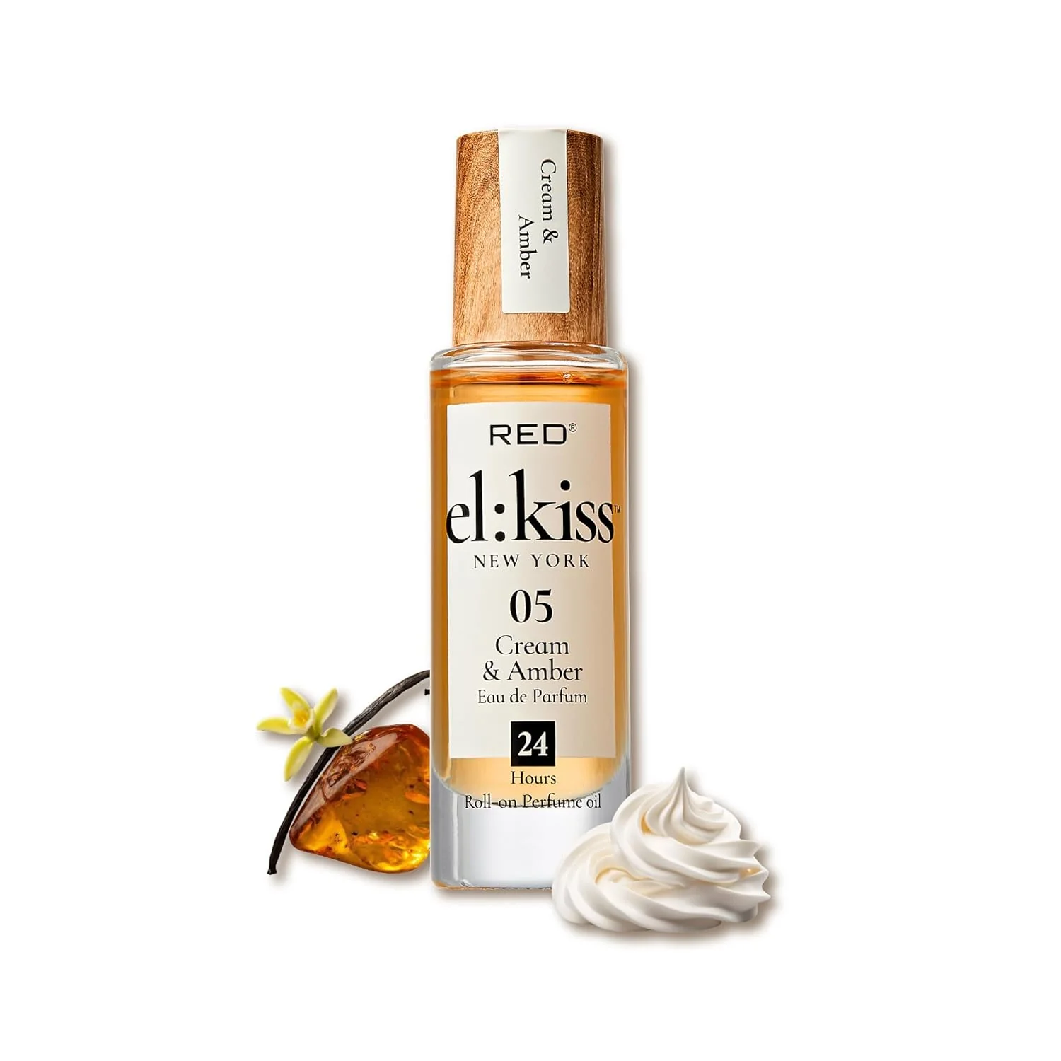 Red EL KISS Roll-On Perfume – Long-Lasting Fragrance (.40 fl oz) - Image 13