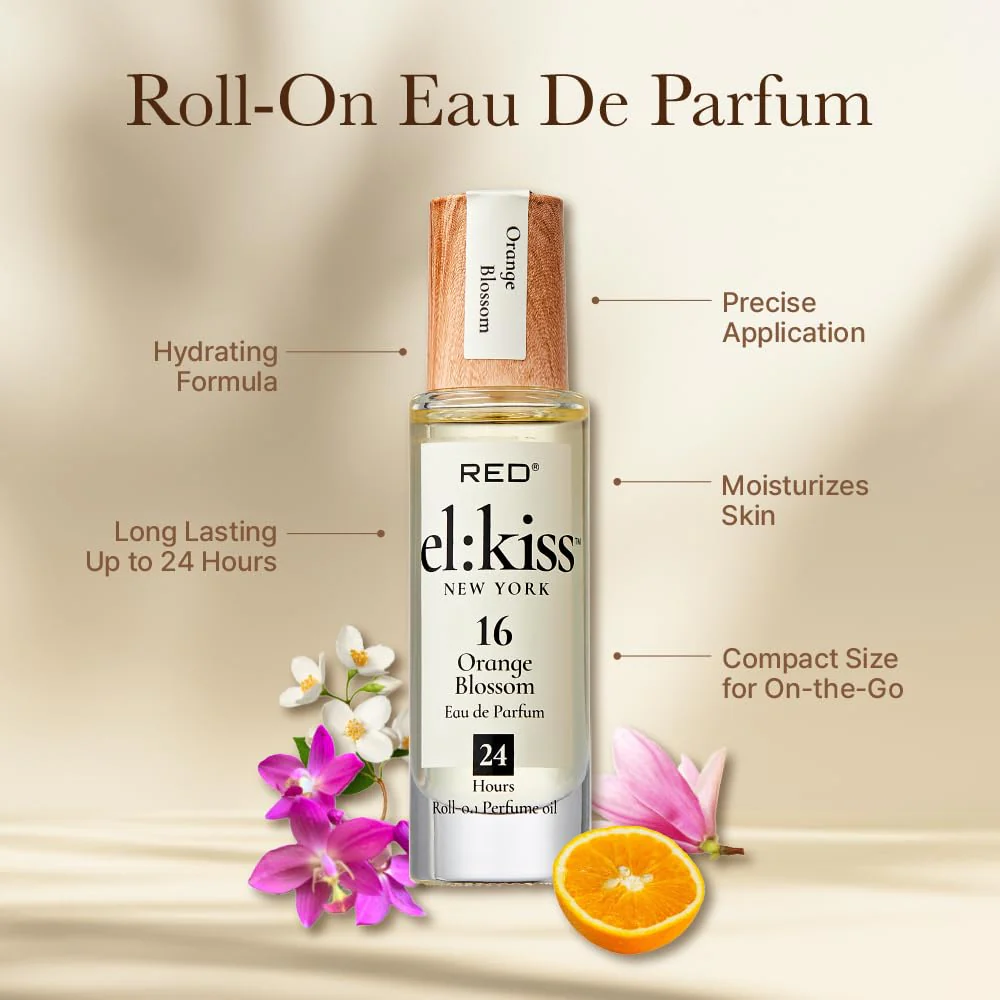 Red EL KISS Roll-On Perfume – Long-Lasting Fragrance (.40 fl oz) - Image 48