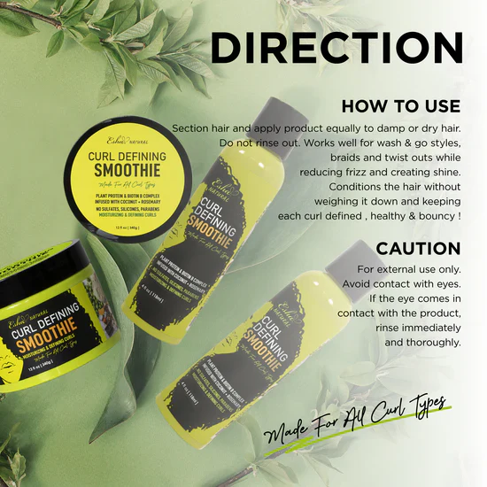 ESHA Curl Defining Smoothie Hydrating & Frizz Control - Image 7