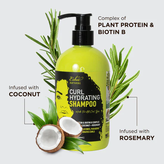ESHA Curl Hydrating & Nourishing Shampoo - Image 3