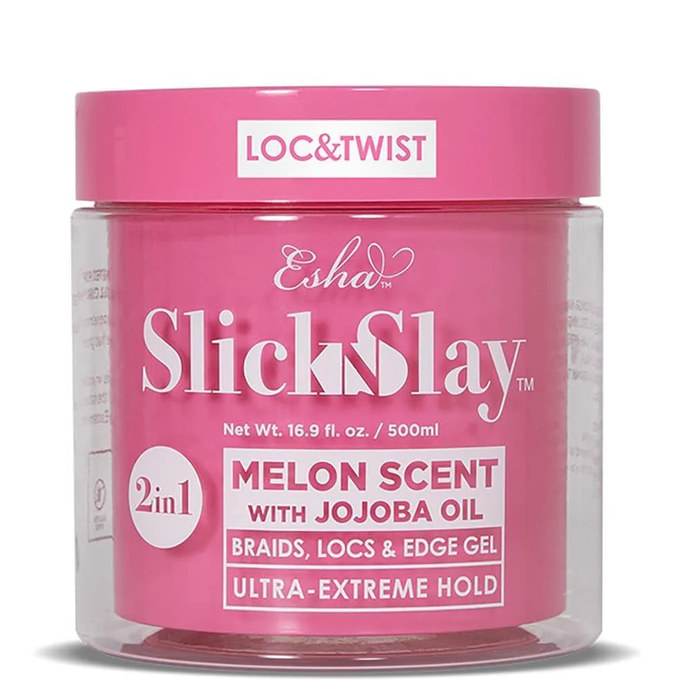 Esha Slick N Slay 3-in-1 Braiding Gel Ultra Extreme Hold 8 oz - Image 5