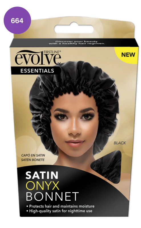 Evolve Satin Onyx Bonnet - 664 - Image 2