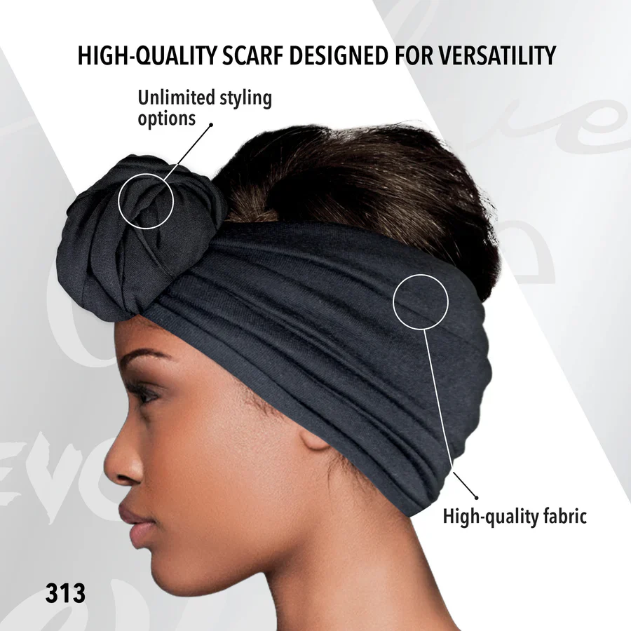 Evolve Wrap Scarf Black (305) - Image 2