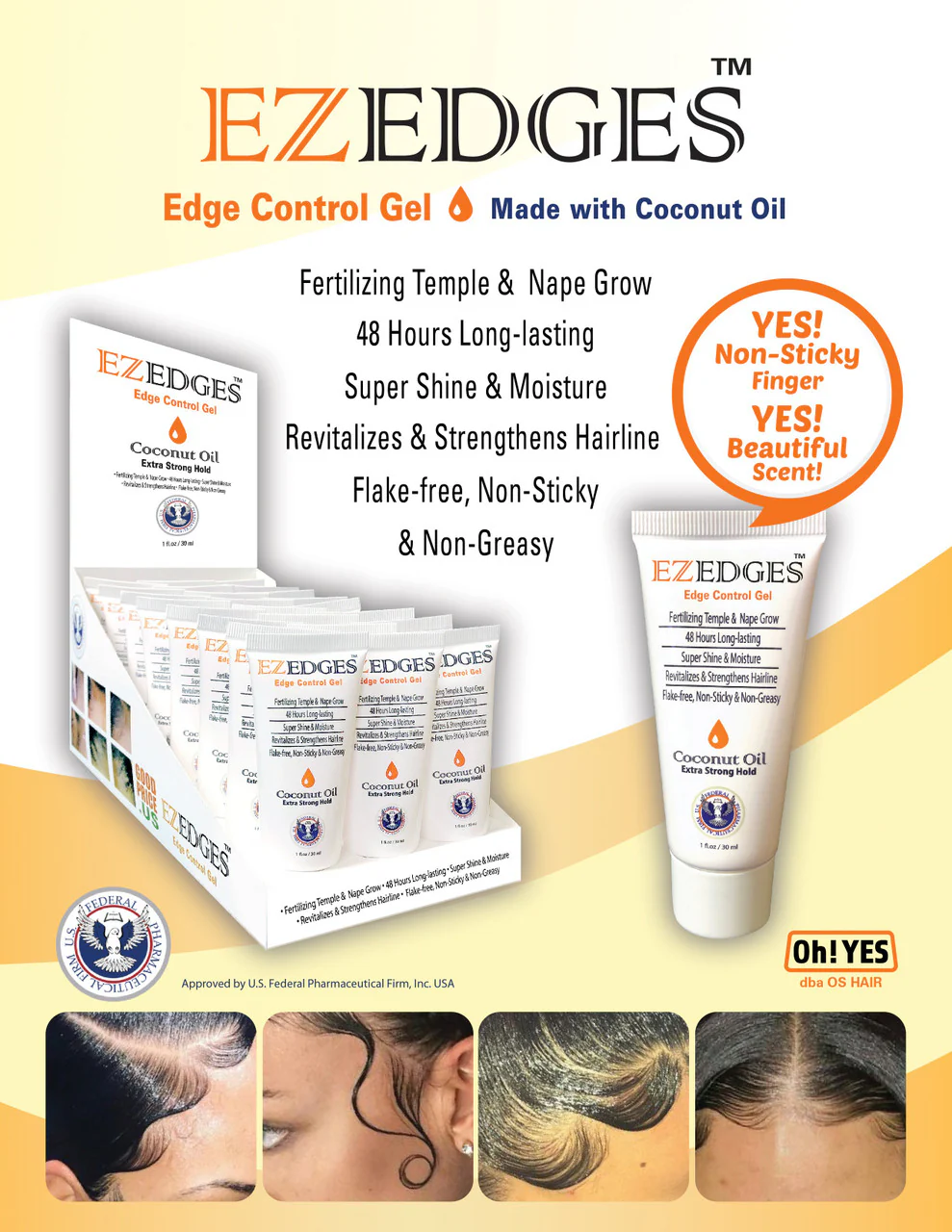 EZEDGES EDGE CONTROL GEL - Image 3