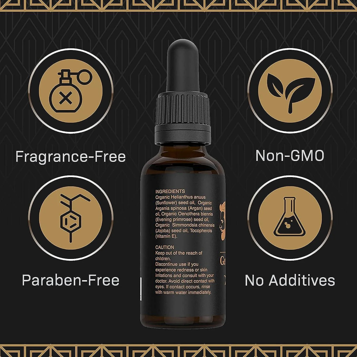 GENTLEMEN BEARD OIL 1OZ - Image 2