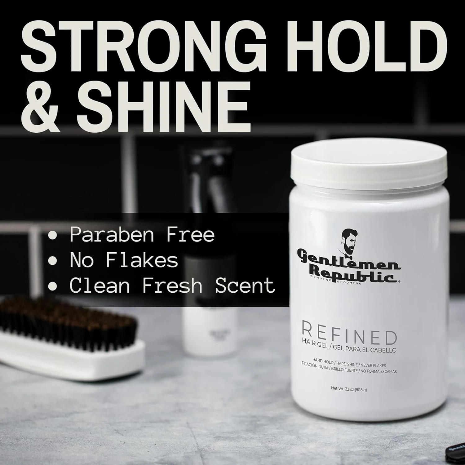 Gentlemen Republic Refined Styling Hair Gel - Image 3