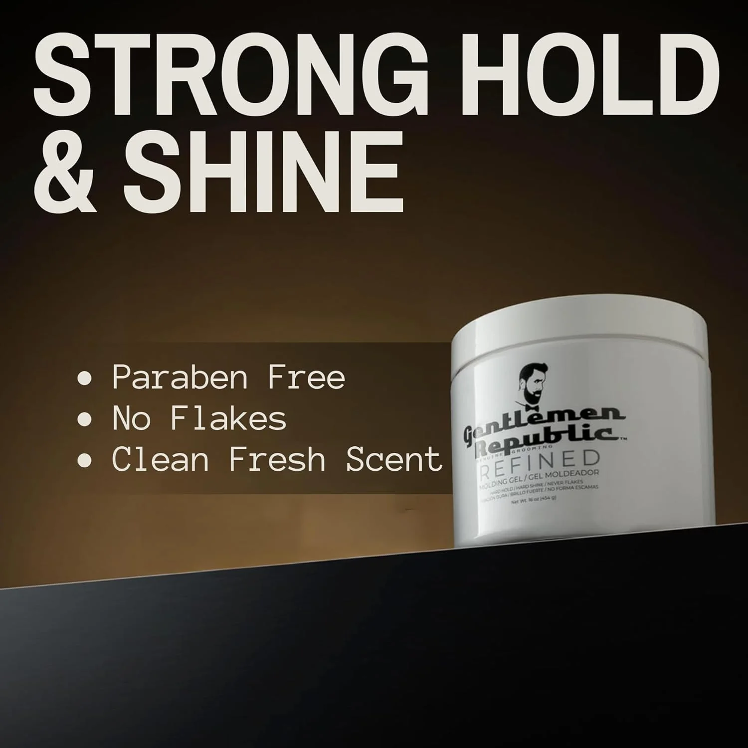 Gentlemen Republic Refined Styling Hair Gel - Image 5