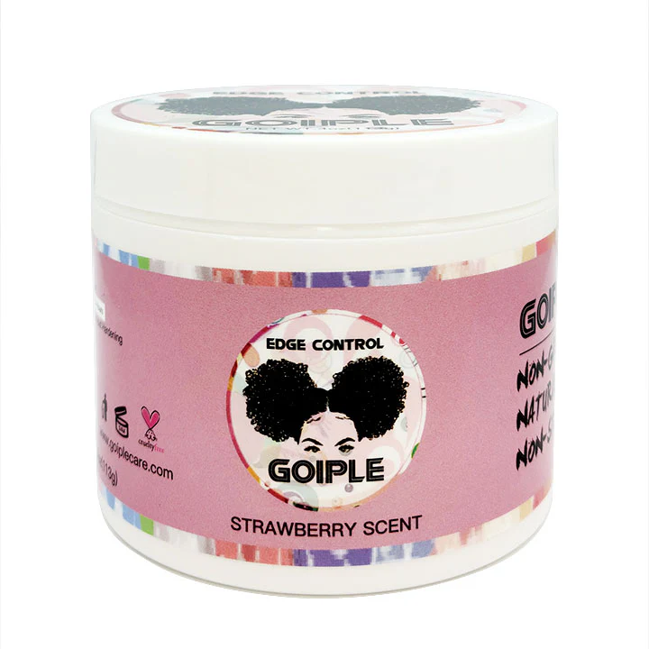 Goiple Edge Control Strawberry Scent 4oz Hair Styling Gel - Image 3