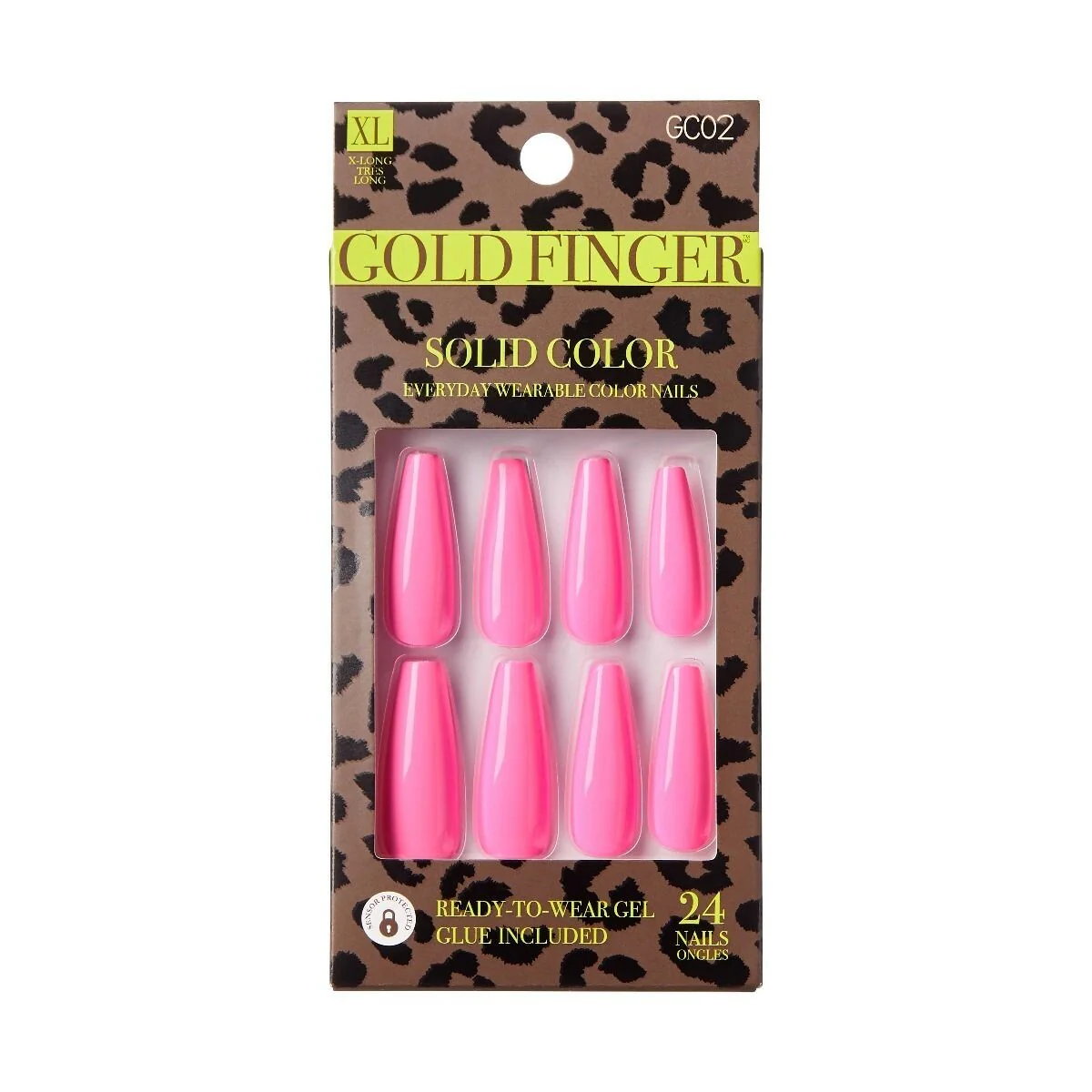 Gold Finger Fashion Nails GC02