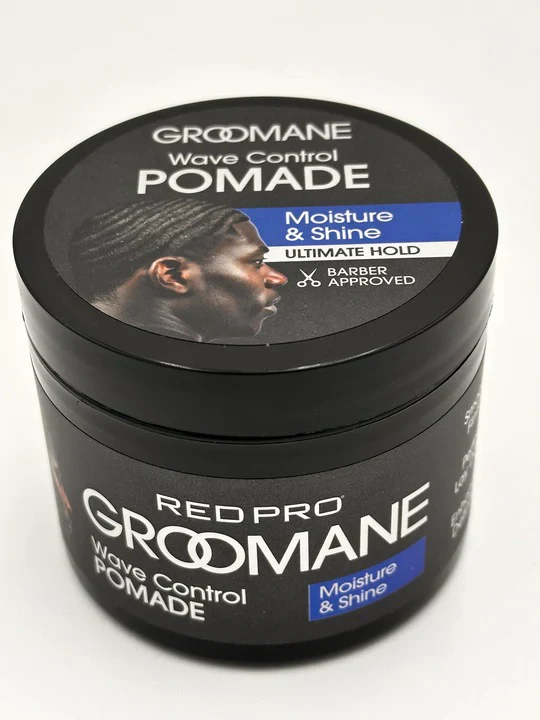 Groomane Pomade Wave Control Moisture & Shine 3 oz - Image 2
