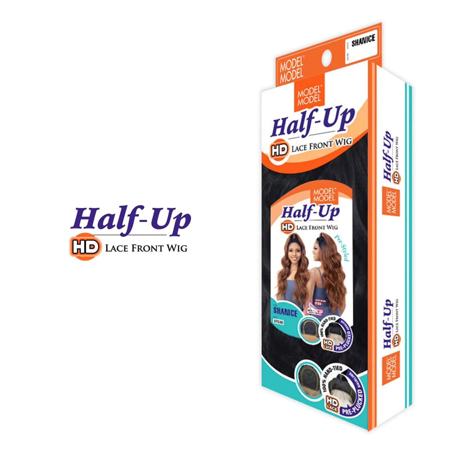 Half Up HD Lace Shanice Wig Natural Looking Glueless Style - Image 3