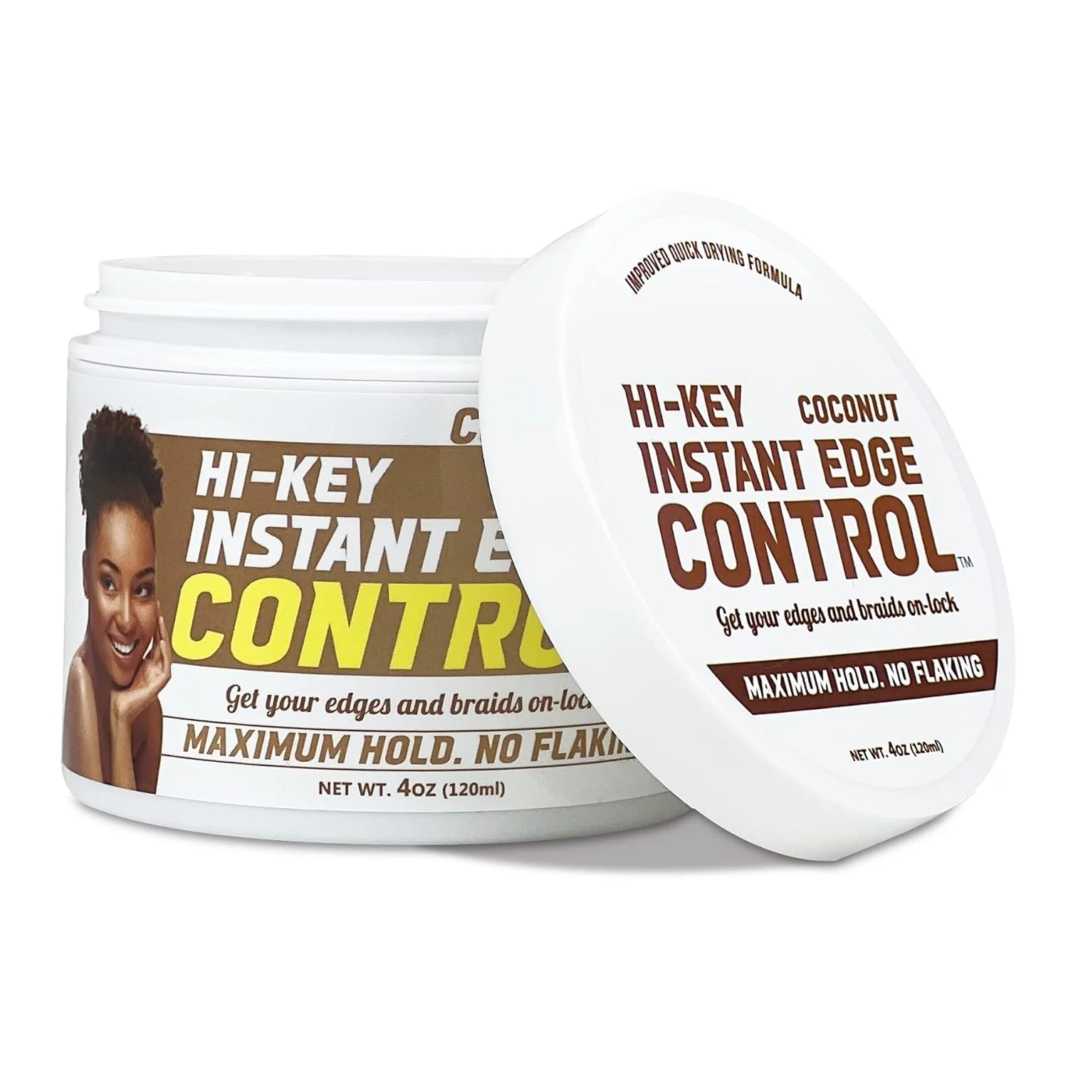 Hi-Key Instant Edge Control & Braid Gel Maximum Hold - Image 4
