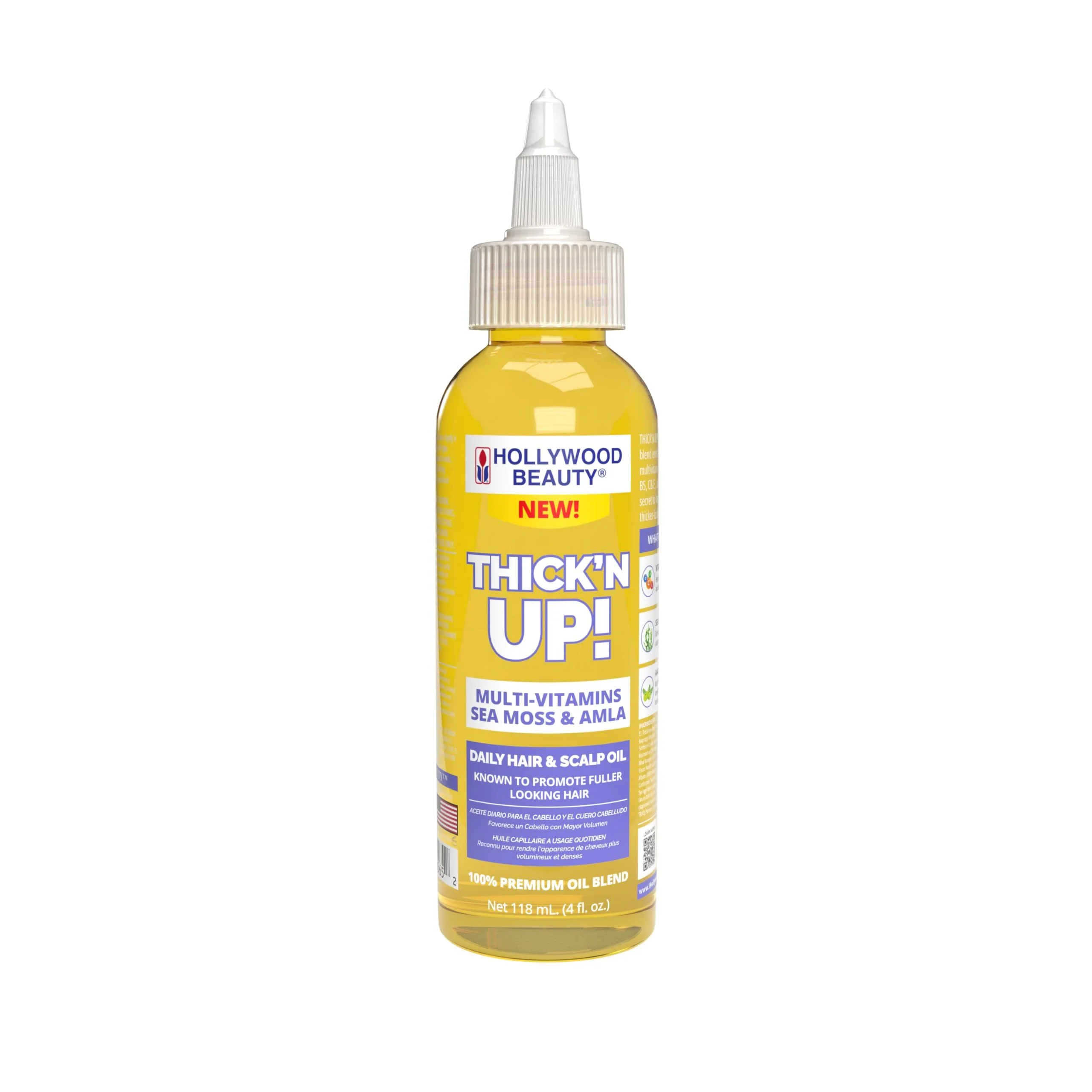 Hollywood Beauty Glo Up! Hair & Skin Oil – 4oz