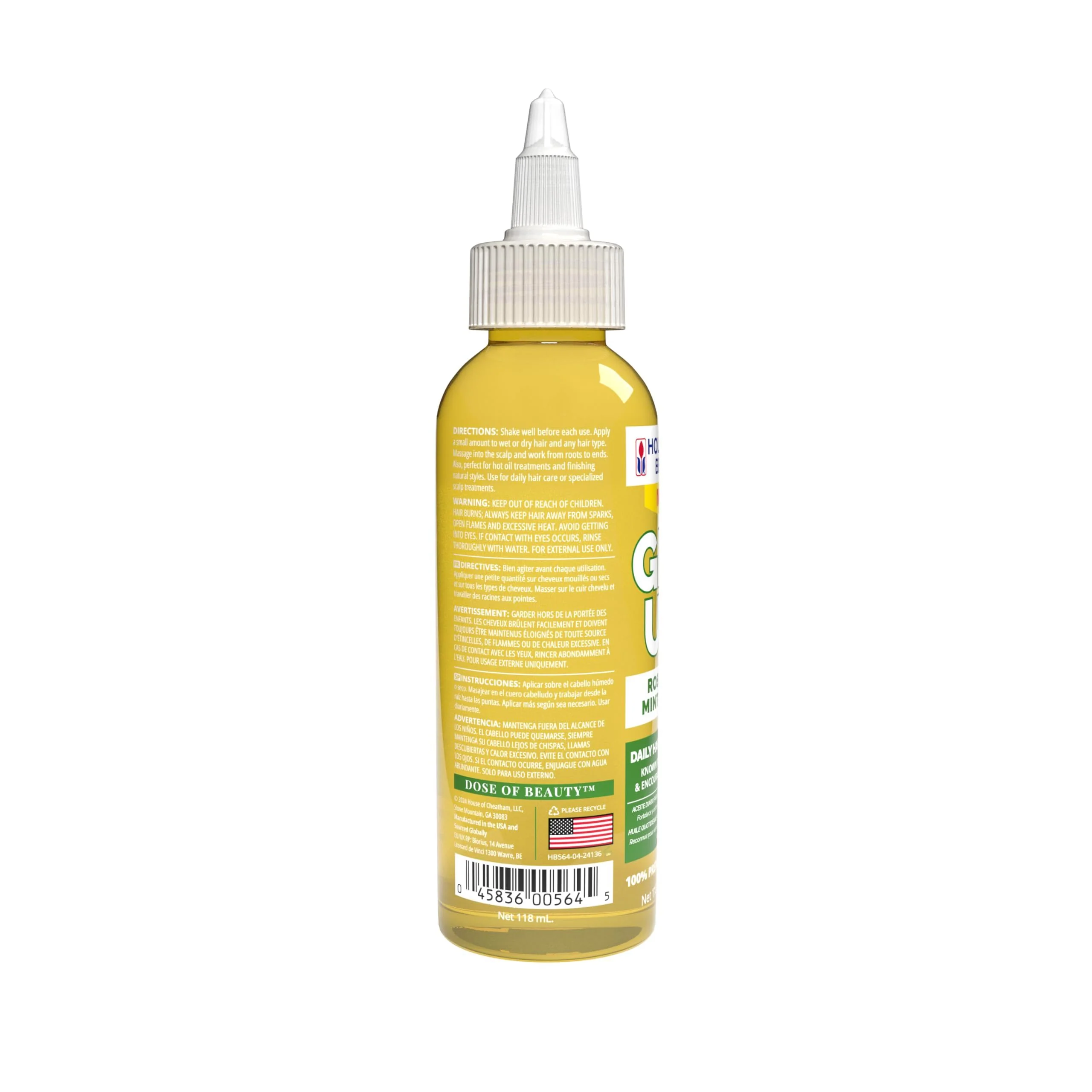 Hollywood Beauty Glo Up! Hair & Skin Oil – 4oz - Image 5