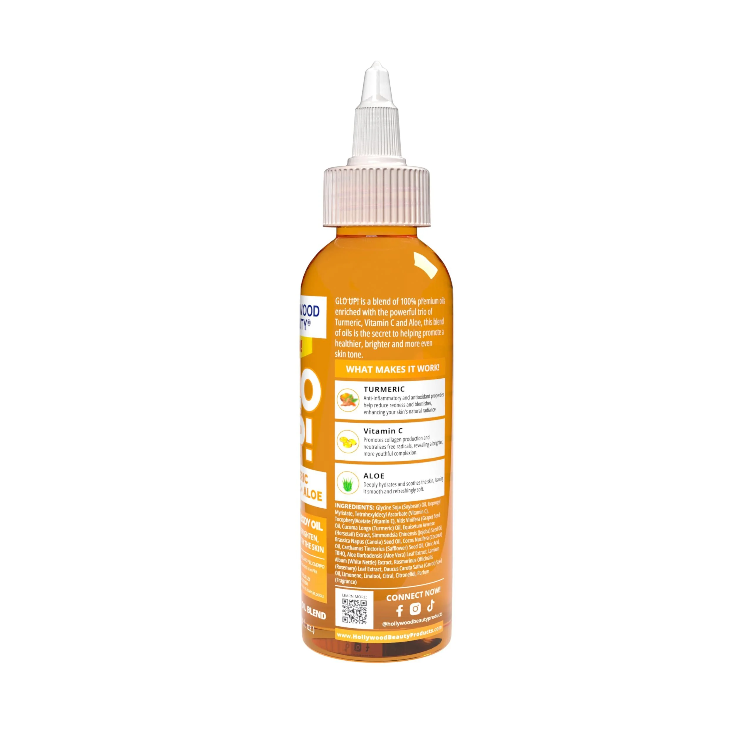 Hollywood Beauty Glo Up! Hair & Skin Oil – 4oz - Image 9