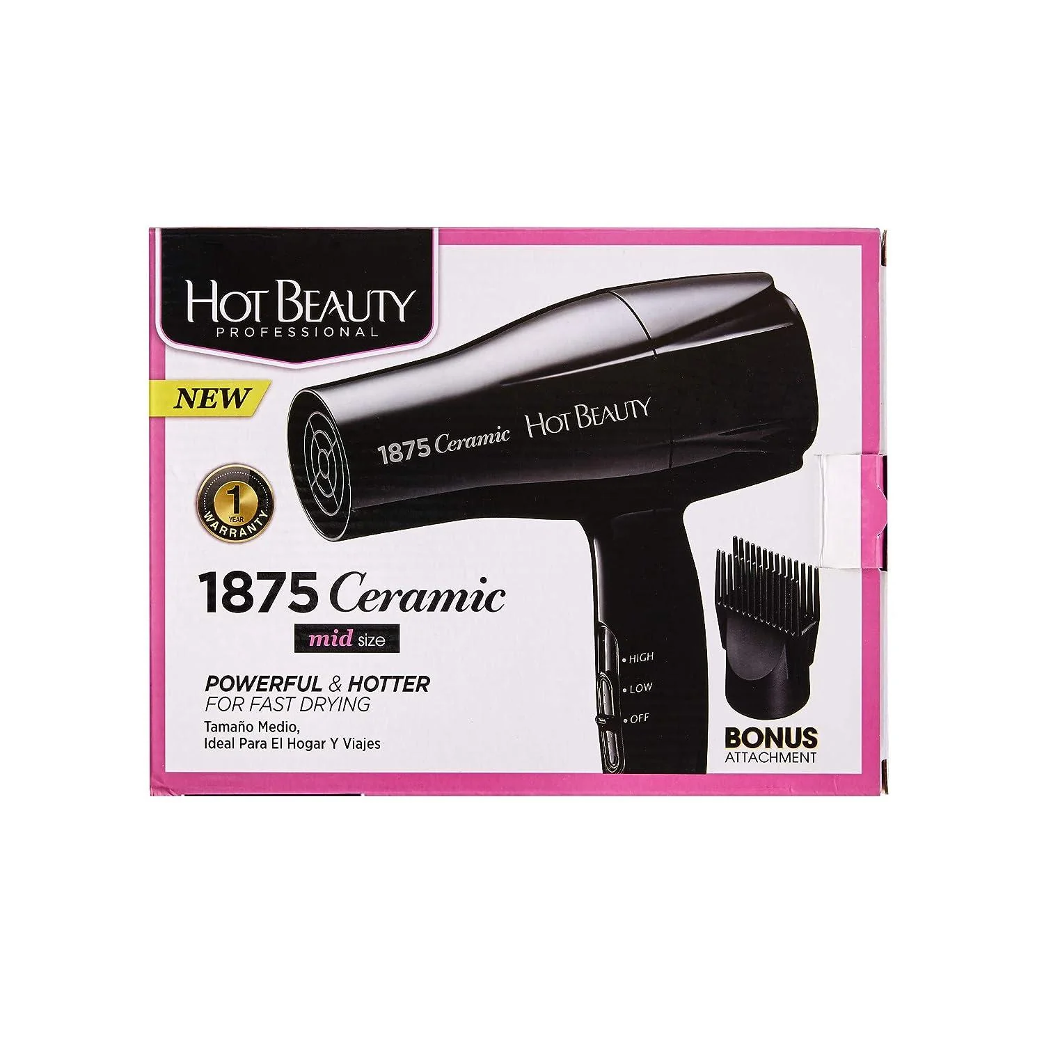 Hot Beauty 1875 Ceramic Styler - Image 2