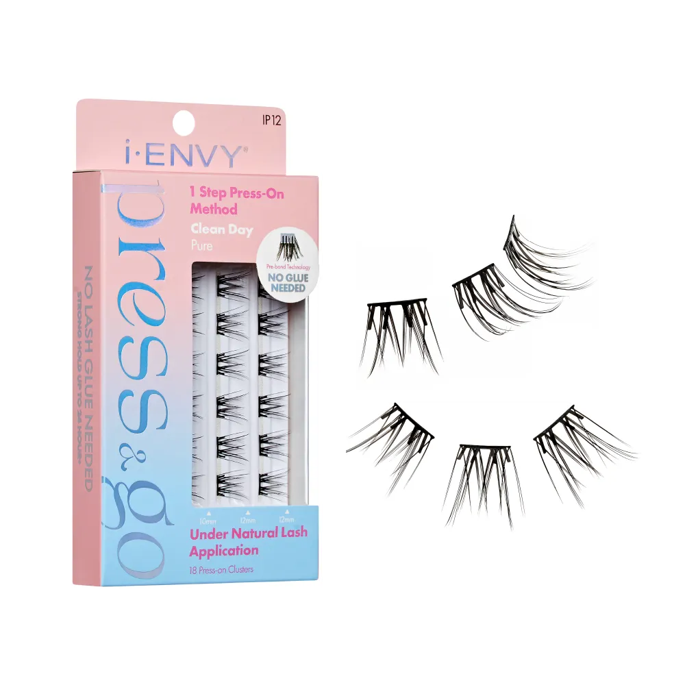 I-ENVY BY KISS Press&Go Self-Adhesive Eyelashes - Image 2