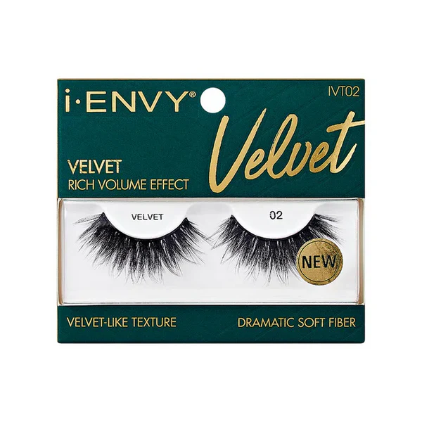 I-ENVY BY KISS VELVET RICH VOLUME EFFECT EYELASHES - Image 2