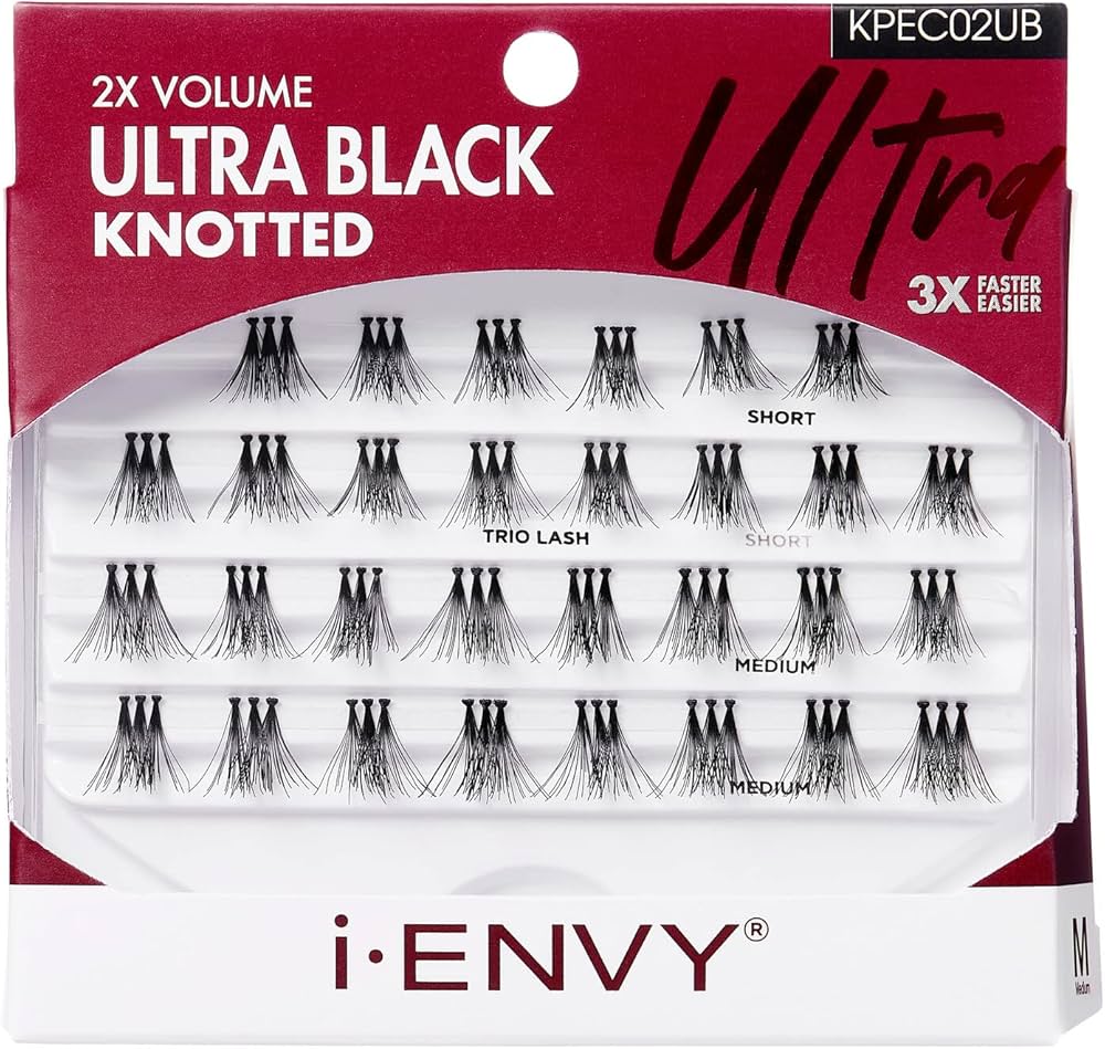 IEnvy 3D Trio Classic Medium Individual Eyelashes - Image 5