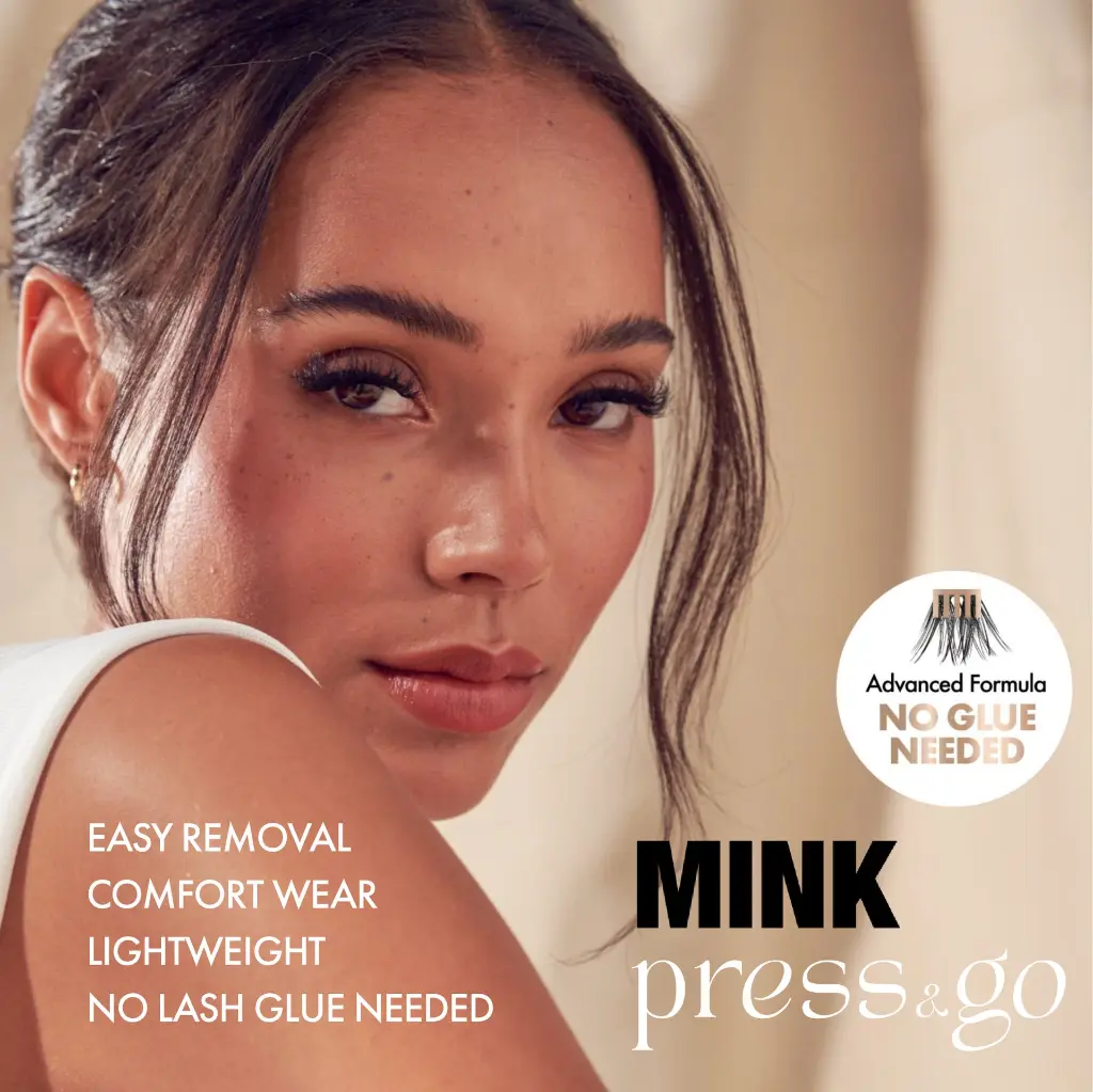 IEnvy Press & Go 100% Real Mink Pre-Glued Lash Clusters - Image 3