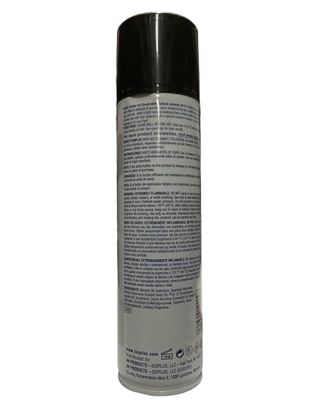 Isoplus Black Castor Oil Sheen Spray with Coconut Oil 9Oz - Image 3