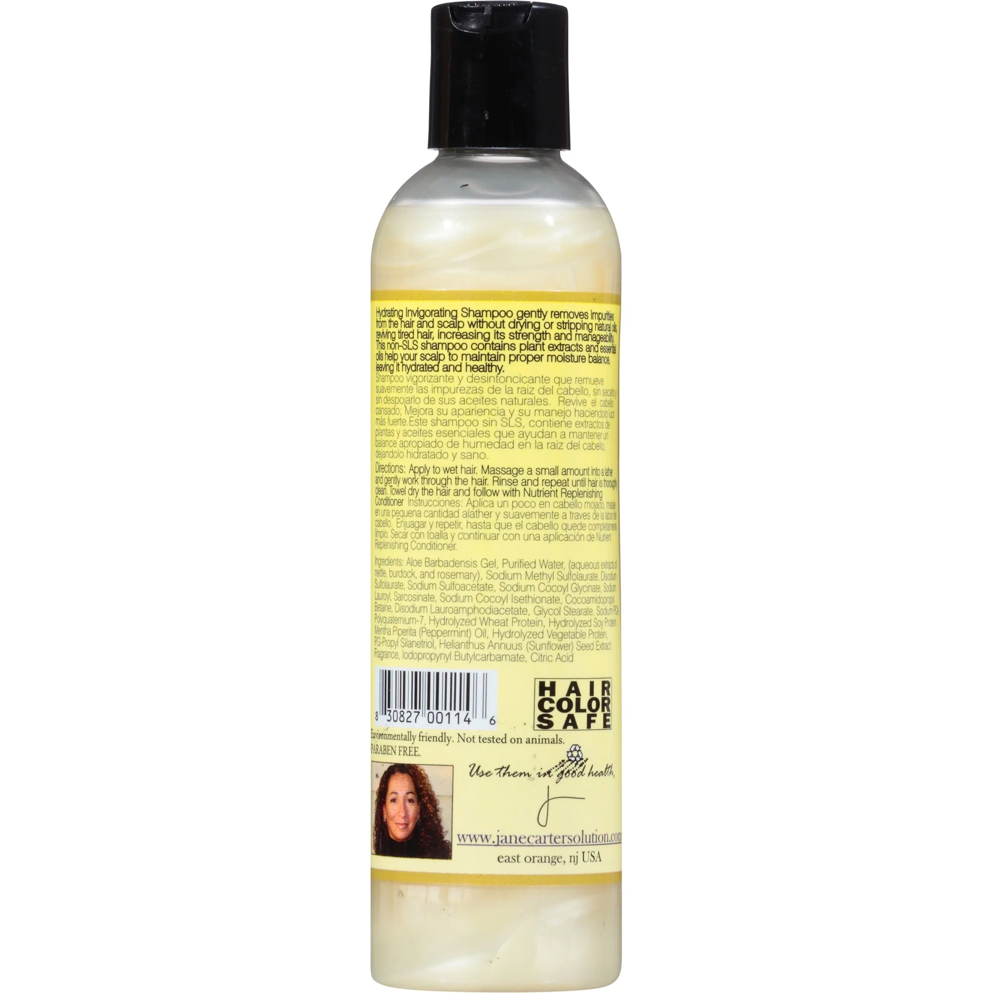 Jane Carter Solution Hydrate Invigorate Shampoo 8 oz - Image 2