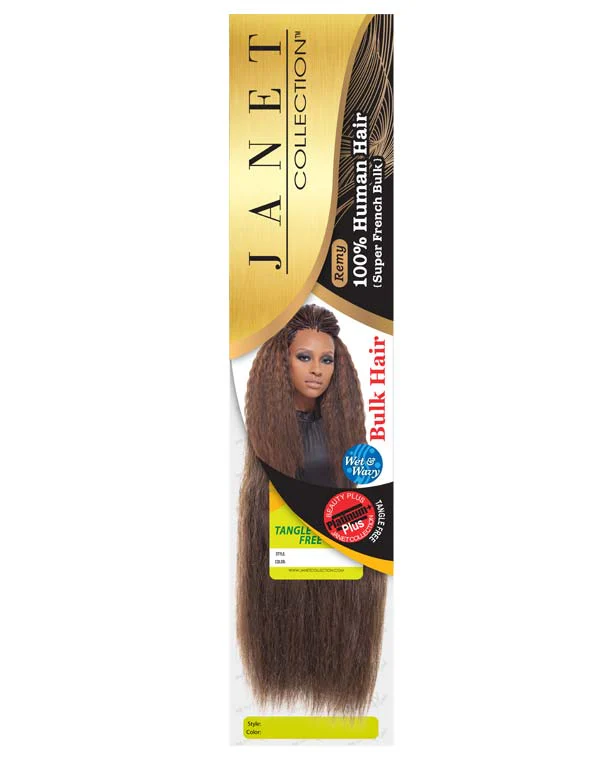 Janet Collection Super French Bulk Human Hair
