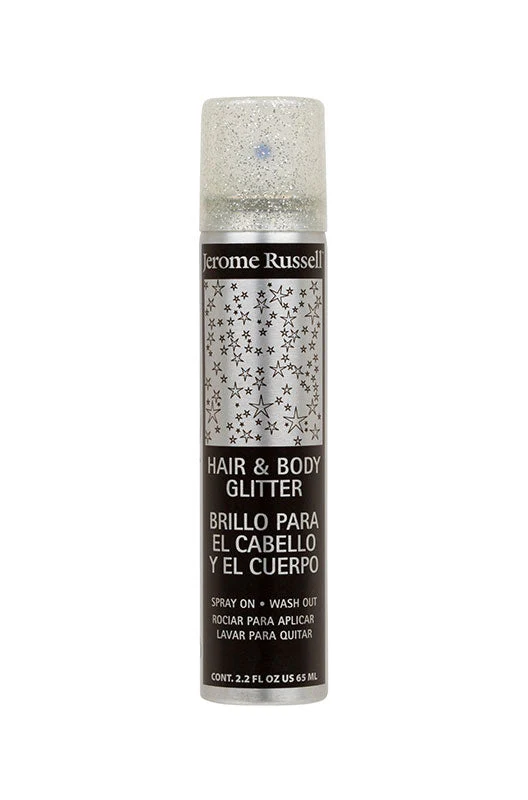 Jerome Russell Hair and Body Gold Glitter Spray 2.2Oz - Image 2