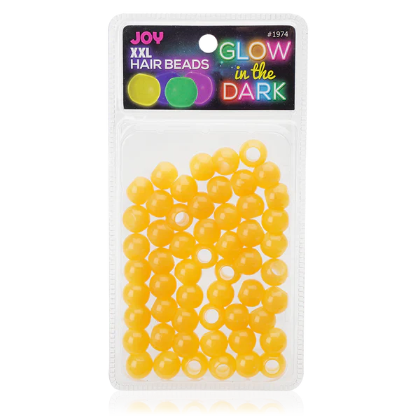 Joy Jewelry Pink Round Plastic Hair Beads - Image 6