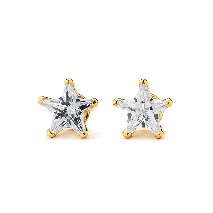 Joy Jewelry Sterling Silver Cubic Zirconia Earrings