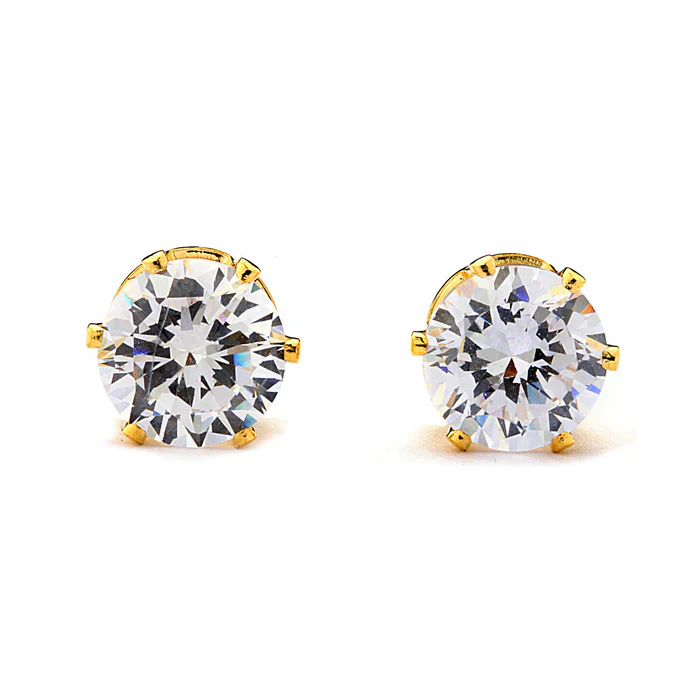 Joy Jewelry Sterling Silver Cubic Zirconia Earrings (Y21) - Image 5