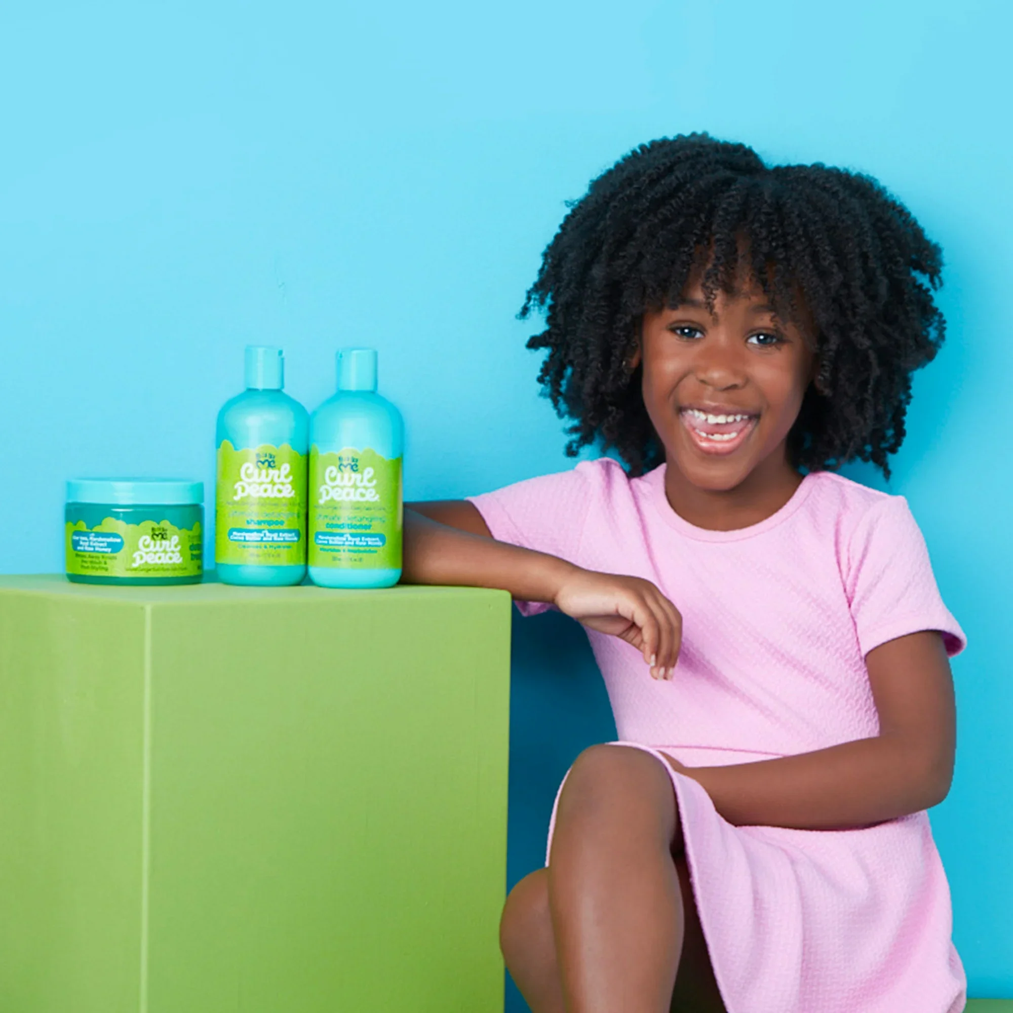 Just For Me Child Curl Peace Detangler Shampoo 12 oz - Image 2