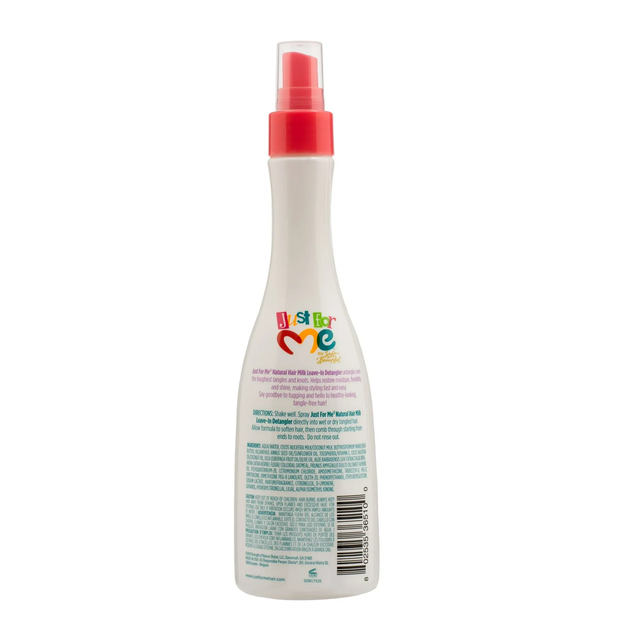 Just For Me Natural Hair Milk Detangler For All Hair Textures 10 oz - Image 3