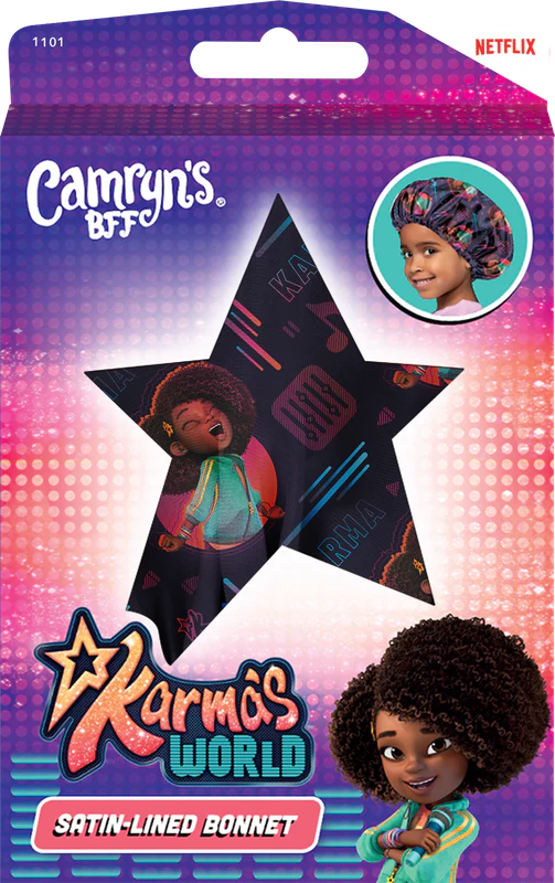 Camryn's BFF Karma's World Satin-lined Sleep Bonnet