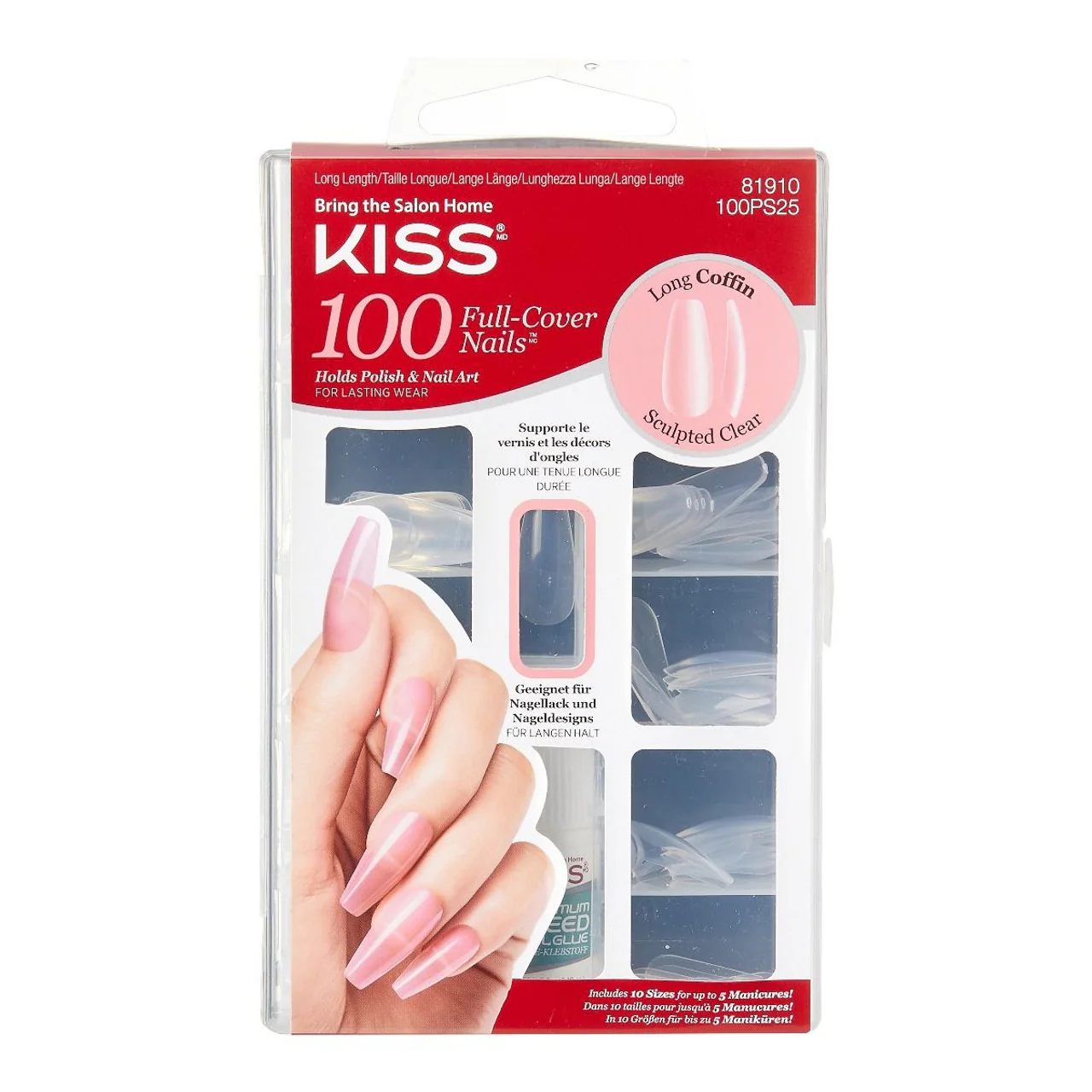 KISS 100 FULL COVER NAILS - SELECT STYLE/LENGHT - Image 5