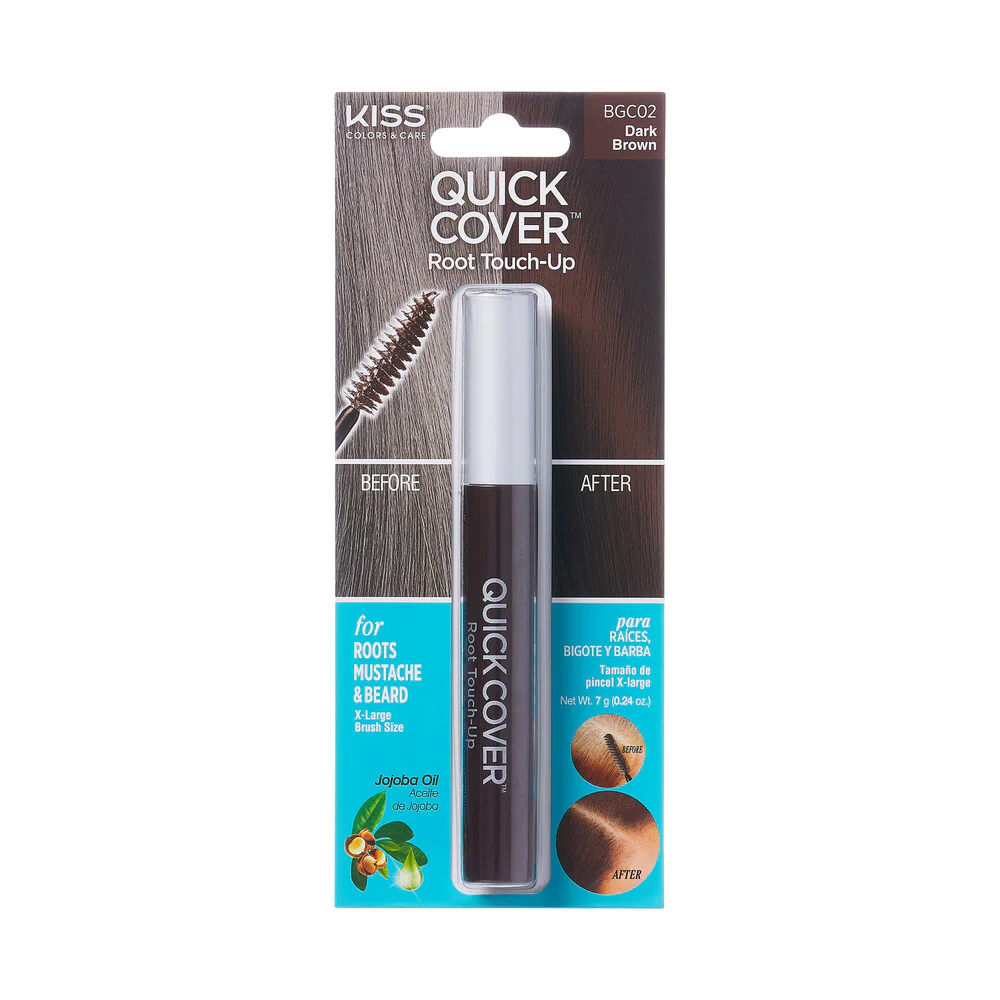 KISS Black Quick Cover Gray Hair Touch Up Brush - Image 3
