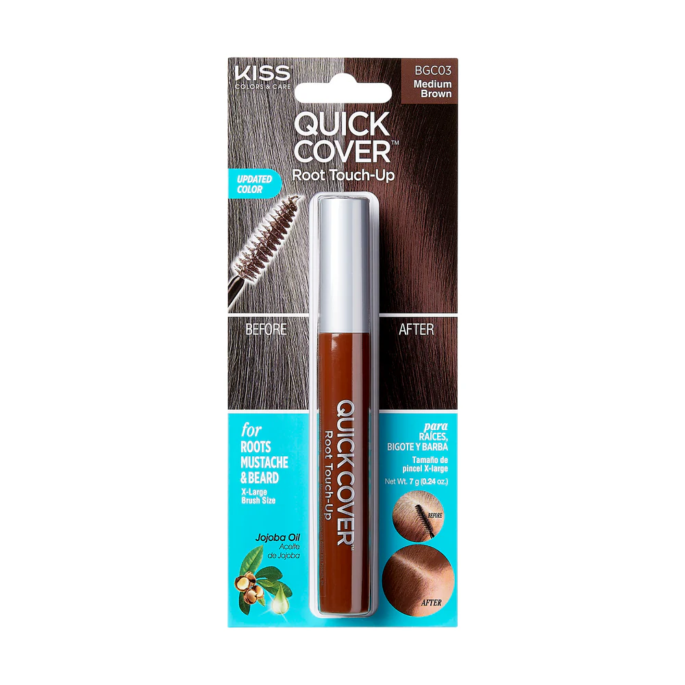 KISS Black Quick Cover Gray Hair Touch Up Brush - Image 4