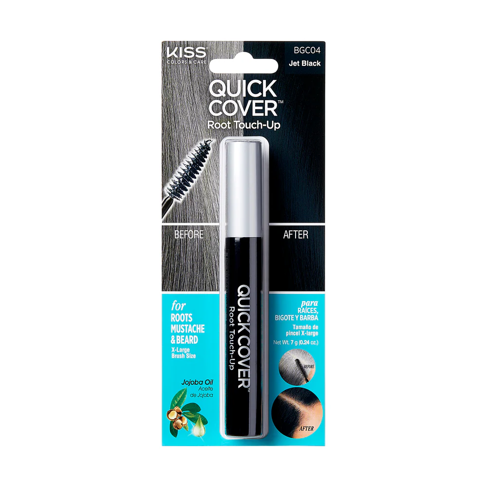 KISS Black Quick Cover Gray Hair Touch Up Brush - Image 5