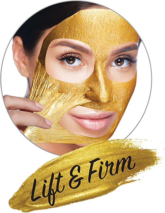 RUBY Kisses 24K Gold Peel Off Lift & Firm Mask - Image 4