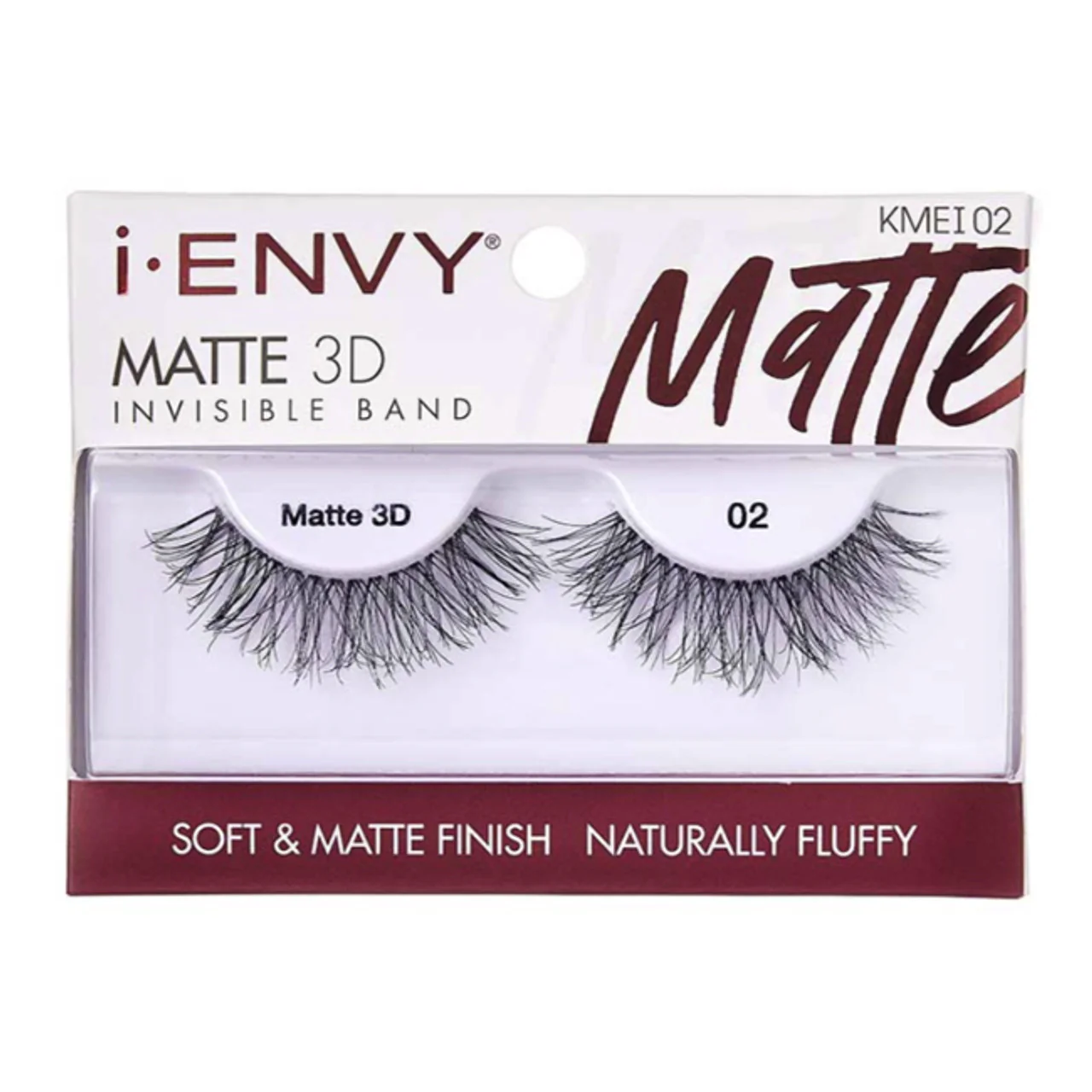 KISS I ENVY MATTE 3D EYELASHES - Image 2