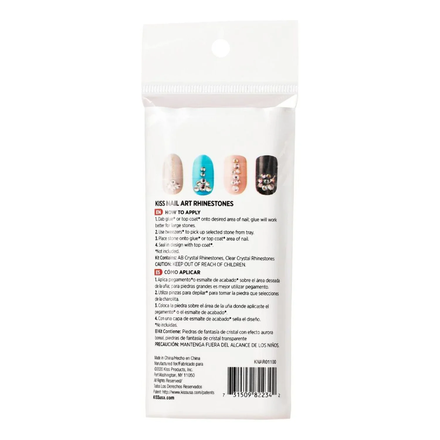 KISS Ping The Saunaw Nail Art Rhinestones - Image 3