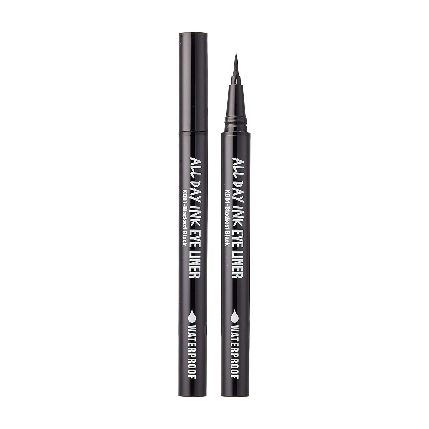 KISS New York All Day Ink Eyeliner Blackest (KD01) - Image 2