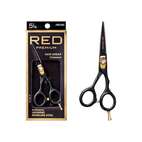 Red by Kiss Premium Hair Shears Steel Scissors