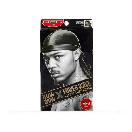 KISS Red Power Wave Silky Bow Wow Spandex Durag - Image 4