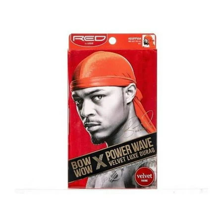 KISS Red Power Wave Silky Bow Wow Spandex Durag - Image 7