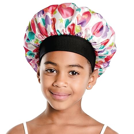 RED BY KISS Kids Satin Reversible Bonnet - Image 2