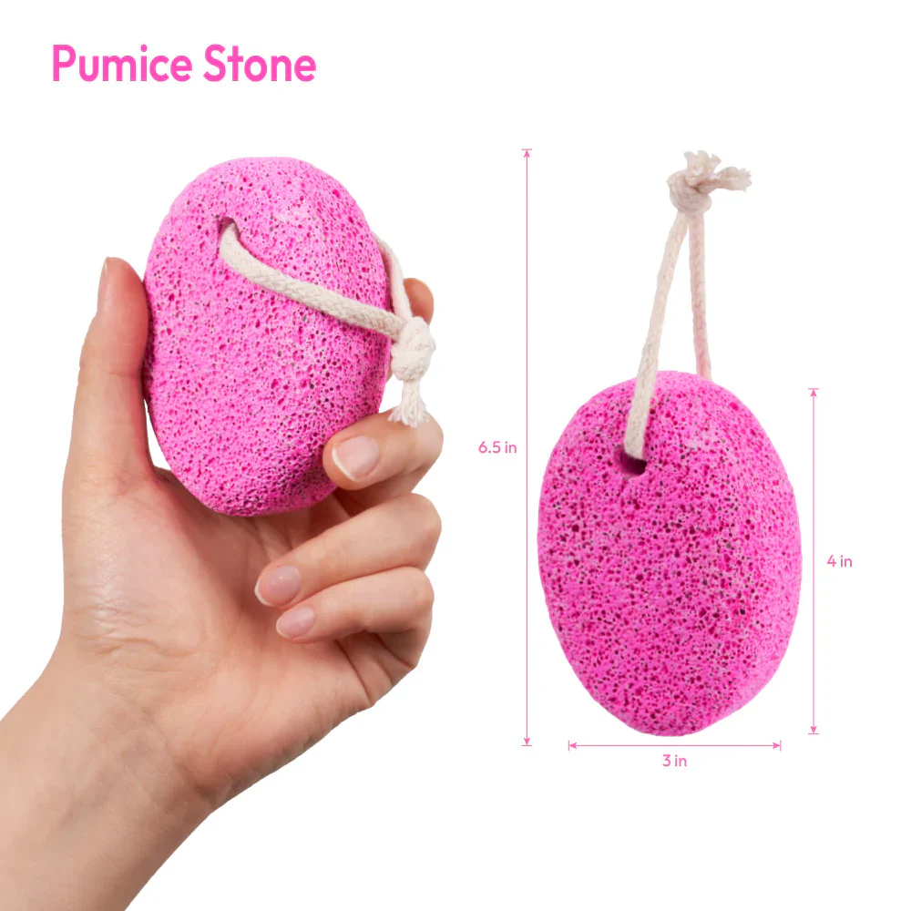 KISS Red Pedi Palm Pumice Stone - Image 2
